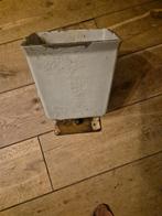Afvalbak oude trein, Ophalen, Gebruikt, 40 liter of meer, Metaal