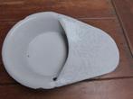 Vintage emaille bedpan, gewolkt, Antiek en Kunst, Ophalen of Verzenden
