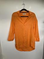 Weekend MaxMara oranje linnen blouse lang maat 32, Info@marcolin.com, Max Mara, Oranje, Ophalen of Verzenden