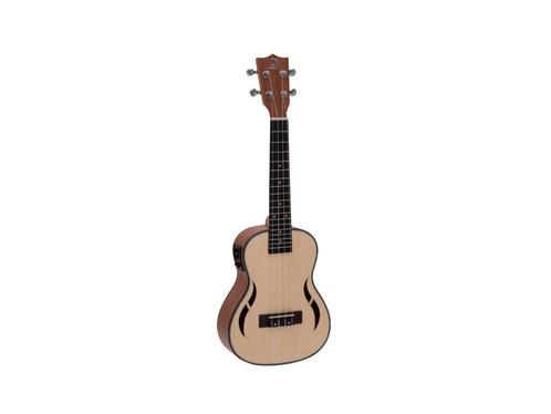 DIMAVERY UK-800 Concert Ukulele, spruce, Muziek en Instrumenten, Instrumenten | Onderdelen, Nieuw, Akoestische gitaar, Ophalen of Verzenden
