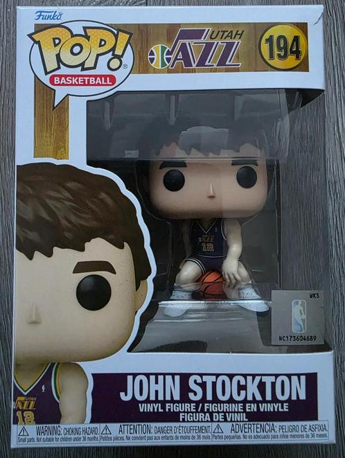 Funko John Stockton (NBA Utah Jazz), Verzamelen, Poppetjes en Figuurtjes, Nieuw, Ophalen of Verzenden