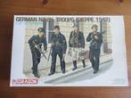 German Naval Troops - Dieppe 1942 (Dragon 1/35), Ophalen of Verzenden, Zo goed als nieuw, 1:35 tot 1:50, Figuur of Figuren