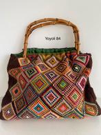 Yoyoli vintage multicolor tas met mooie handvatten 84), Ophalen of Verzenden, Zo goed als nieuw