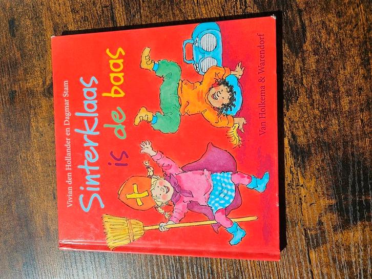 Vivian den Hollander - Sinterklaas is de baas, Boeken, Kinderboeken | Baby's en Peuters, Zo goed als nieuw, 3 tot 4 jaar, Ophalen of Verzenden