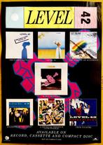 Level 42. Promo Poster Album compilatie. 1985., Ophalen of Verzenden, Poster, Artwork of Schilderij, Zo goed als nieuw