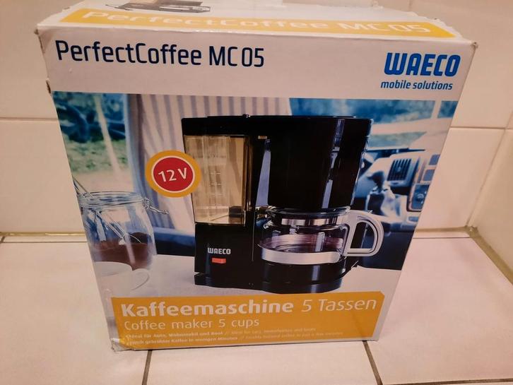 12 Volt Vrachtauto - Koffiezetapparaat Waeco - nieuw!, Witgoed en Apparatuur, Koffiezetapparaten, Nieuw, Gemalen koffie, Koffiemachine