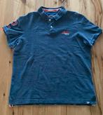 Superdry herenpolo blauw maat xxxl 3xl xxl 2xl, Overige maten, Zo goed als nieuw, Superdry, Verzenden