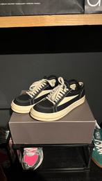 Rick owens vintage low canvas sneaker, Zwart, Rick Owens, Ophalen of Verzenden, Sneakers of Gympen