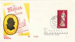 Poststuk Duitsland FDC 1974. Zie afbeelding., Ophalen of Verzenden, BRD, Gestempeld