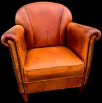 Schapenleren DNG Fauteuil + GRATIS BEZORGING, Gebruikt, ., Vintage, Ophalen of Verzenden