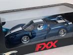 Ferrari FXX V12 D Blauw Hotwheels Elite 1/18 Uniek, Hobby en Vrije tijd, Modelauto's | 1:18, Ophalen of Verzenden, Zo goed als nieuw