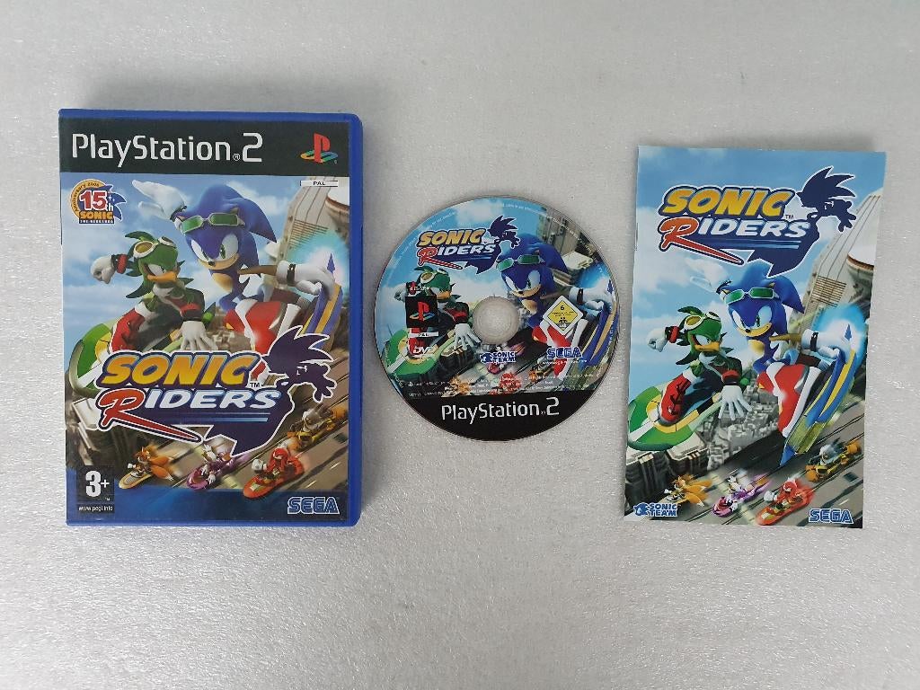 PS2: Sonic Riders, Spelcomputers en Games, Games | Sony PlayStation 2, Avontuur en Actie, Gebruikt, 1 speler, Ophalen of Verzenden