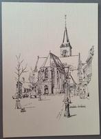 Breukelen, Pieterskerk vanaf de Kerkbrink, Verzamelen, Ansichtkaarten | Nederland, Ophalen of Verzenden, Ongelopen, Utrecht
