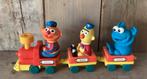 Vintage. Sesamstraat Trein. TYCO. Ernie,Bert,Cookie Monster., Ophalen of Verzenden, Gebruikt