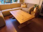 Klooster salontafel teak 140x80, Huis en Inrichting, Ophalen, Gebruikt, 100 tot 150 cm, Teakhout
