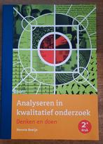 Hennie Boeije - Analyseren in kwalitatief onderzoek, Sociale wetenschap, Nieuw, Ophalen of Verzenden, Hennie Boeije