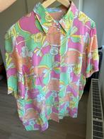 vintage blouse pastel 100 % zijde, Ophalen of Verzenden