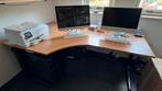 2 Bureaus en 2 ladeblokken (Ahrend), Huis en Inrichting, Bureaus, Ophalen, Gebruikt, Bureau
