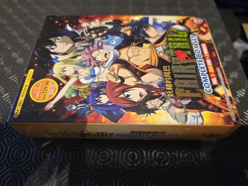 Fairy Tail DVD box Complete Serie + Movies, Cd's en Dvd's, Dvd's | Tekenfilms en Animatie, Nieuw in verpakking, Anime (Japans)