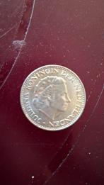 Zilveren Gulden 1967 - Koningin Juliana, Postzegels en Munten, Munten | Nederland, 1 gulden, Koningin Juliana, Zilver, Ophalen of Verzenden