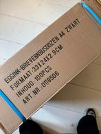 Nieuw, luxe zwarte a-4 brievenbus dozen 33x24x2,9, Ophalen of Verzenden, Zo goed als nieuw