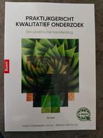Praktijkgericht Kwalitatief Onderzoek - Nieuw!, Ophalen of Verzenden, Nieuw, HBO, Hans Doorewaard