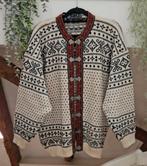 Vintage Norway wollen vest dale noors ijslandse 80s, Kleding | Dames, Truien en Vesten, Blauw, Maat 46/48 (XL) of groter, Ophalen of Verzenden