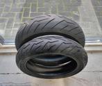 Nette set Pirelli Diablo Rosso Scooter 120-70-15 & 160-60-15, Ophalen of Verzenden, Gebruikt