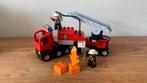 Lego duplo brandweerwagen 4977, Ophalen, Gebruikt, Complete set, Duplo