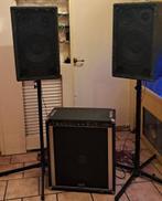 Peavy Bass Combo MarkIII Series met 2 speakers en statieven, Ophalen, Gebruikt, 100 watt of meer