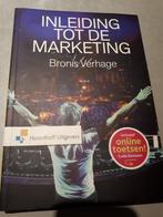 Inleiding tot de Marketing, Ophalen of Verzenden, Zo goed als nieuw, Economie en Marketing, Bronis Verhage