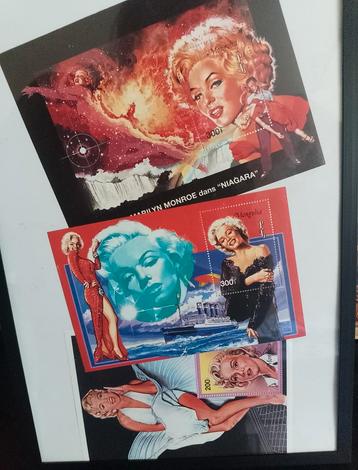 Marilyn Monroe Mongolië Postzegels - Gestempeld beschikbaar voor biedingen