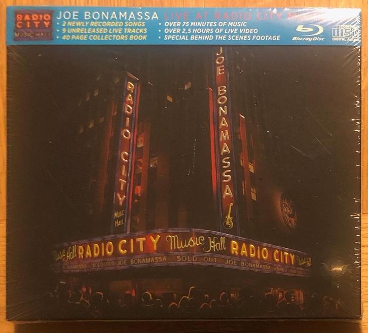 JOE BONAMASSA - Live at Radio City Music hall NYC ( CD & DVD, Cd's en Dvd's, Cd's | Rock, Zo goed als nieuw, Poprock, Ophalen of Verzenden