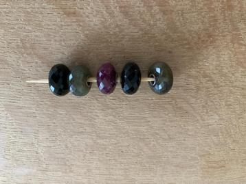 Trollbeads bedels madelief goud labradoriet parels luipaard beschikbaar voor biedingen