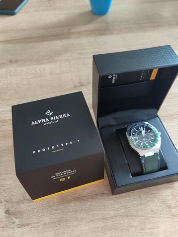 Nieuw Alpha Sierra Prototype Y Nr. 6 Herenhorloge beschikbaar voor biedingen
