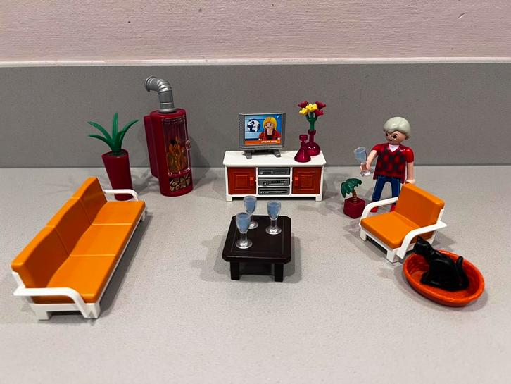 Playmobil Citylife 5332 - Woonkamer, Kinderen en Baby's, Speelgoed | Playmobil, Gebruikt, Complete set, Ophalen of Verzenden