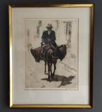 Ets "Roger Hebbelinck" I, Antiek en Kunst, Kunst | Etsen en Gravures, Ophalen