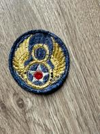USAAF 8th airforce patch ww2, Verzamelen, Embleem of Badge, Amerika, Ophalen of Verzenden, Landmacht