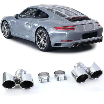 Uitlaat Sierstuk RVS Voor Porsche 911 991.2 2015 / 2019 3.0  beschikbaar voor biedingen
