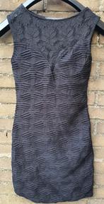 GUESS zwart jurkje met kant – XS – elegant & chic, Zwart, Ophalen of Verzenden, Zo goed als nieuw, Maat 34 (XS) of kleiner