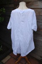Tuniek wit Kekoo mt 4 (52/54) A-lijn Vaste prijs, Ophalen of Verzenden, Zo goed als nieuw, Kekoo, Blouse of Tuniek