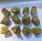 Ruwe Groene Opaal edelsteen verzameling mineralen edelstenen, Ophalen of Verzenden
