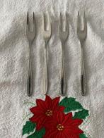 4 vleesvorkjes met parelrand Gero Zilduro model 780, Antiek en Kunst, Antiek | Bestek, Verzenden
