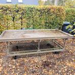 Aluminium Plantentafel Verrijdbaar, Ophalen, Glas, Gebruikt, Aluminium