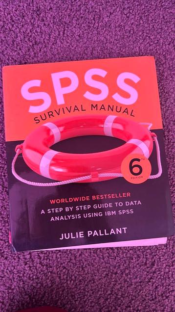 SPSS survival manual beschikbaar voor biedingen