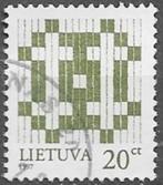 LITOUWEN 20 ct zegel Litouws Dubbelkruis 1997, Verzenden, Overige landen, Gestempeld