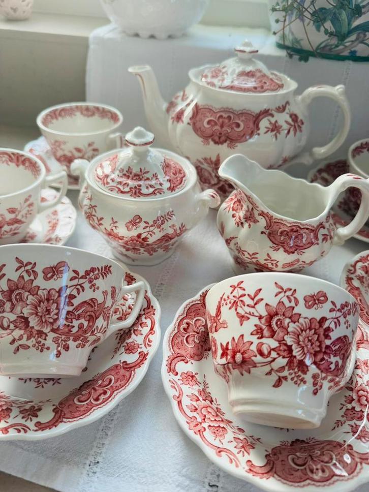 Ridgway Staffordshire Windsor, Antiek en Kunst, Antiek | Servies compleet, Ophalen of Verzenden