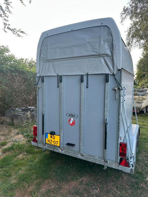 Mooie Atec C2 Starline -  twee paards trailer., Dieren en Toebehoren, Paarden en Pony's | Trailers en Aanhangwagens, Zo goed als nieuw