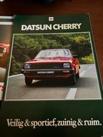 Brochure Datsun Cherry, Boeken, Gelezen, Overige merken, Ophalen of Verzenden, Datsun