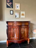 Mahonie biedermeier leg pennant commode kast lade eiken hal, Antiek en Kunst, Antiek | Meubels | Kasten, Ophalen
